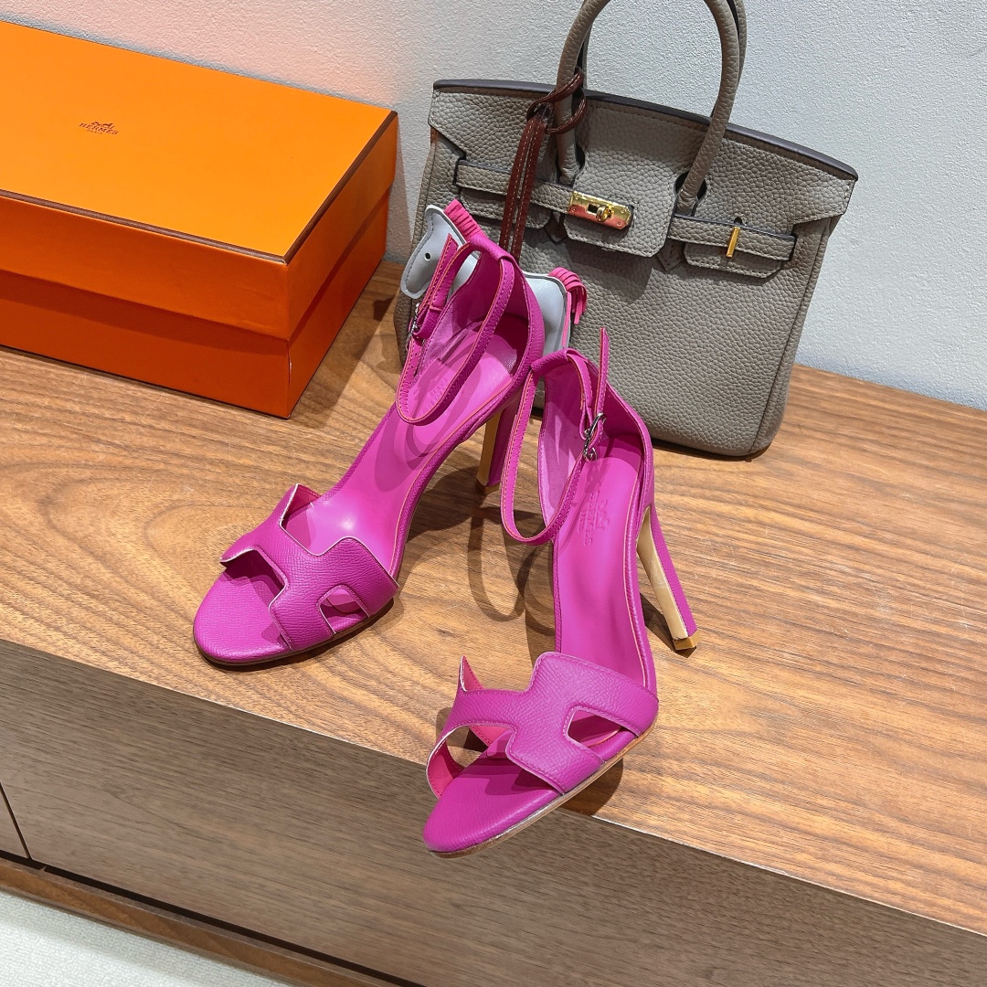 [TOP] HERMES High Heels Sandals - 6 Colors