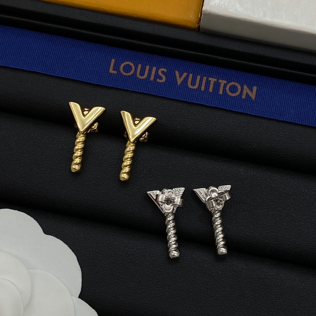 [TOP] Louis Vuitton LV Earrings - 2 Color