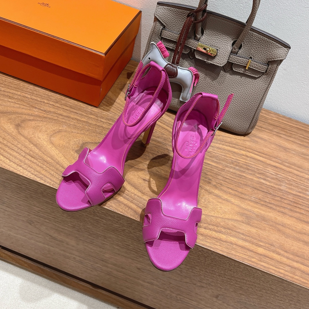 [TOP] HERMES High Heels Sandals - 6 Colors