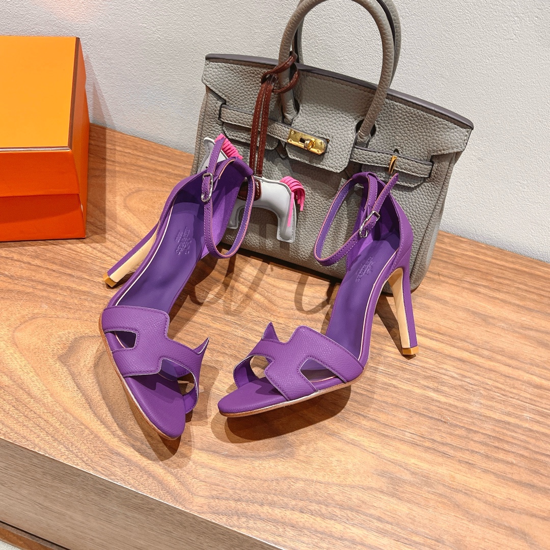 [TOP] HERMES High Heels Sandals - 6 Colors