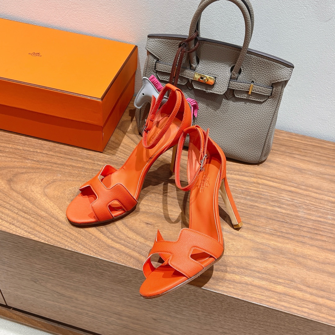 [TOP] HERMES High Heels Sandals - 6 Colors