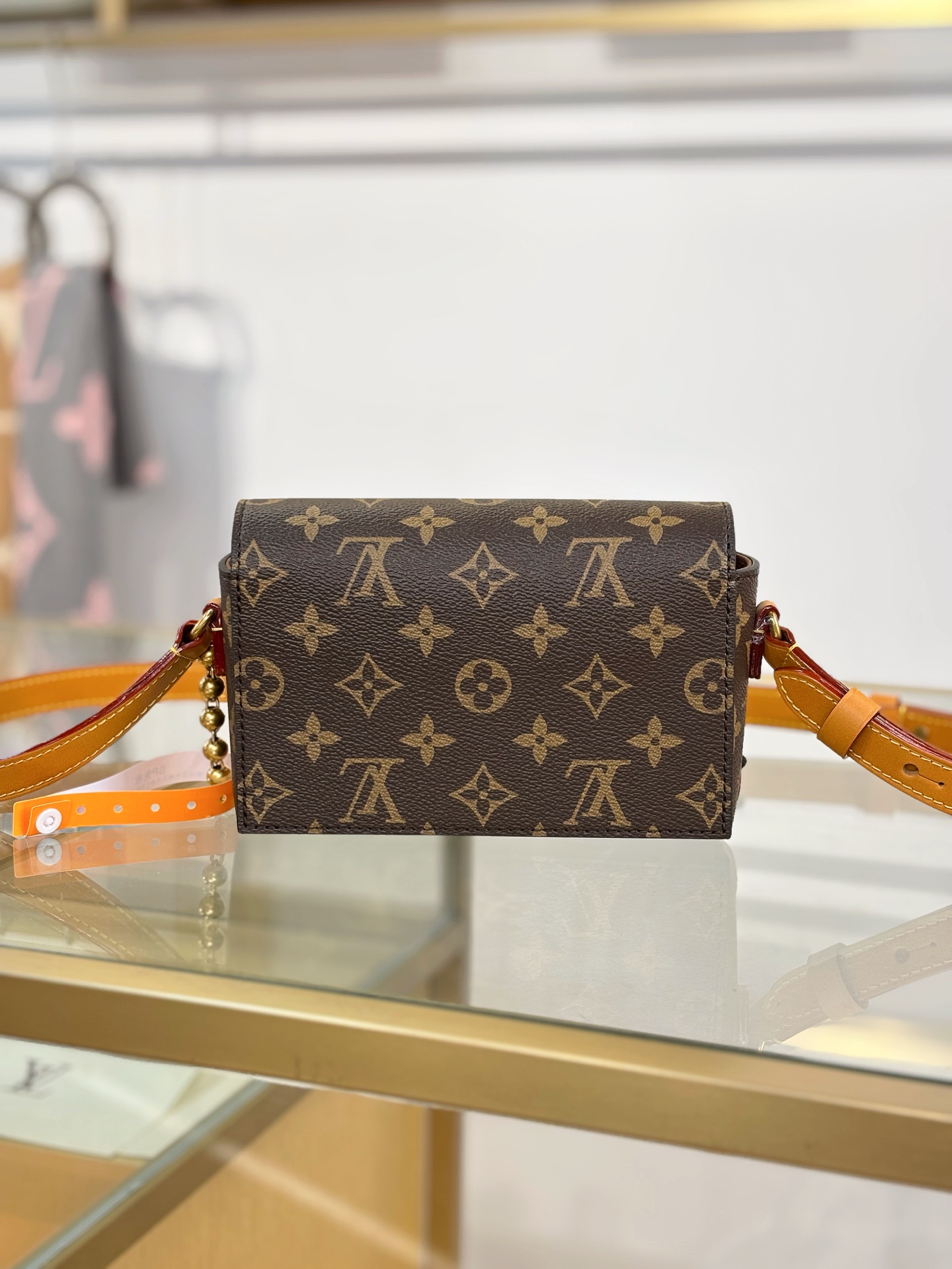 [TOP] Louis Vuitton LV Steamer Bag 18x11x6.5cm - Brown