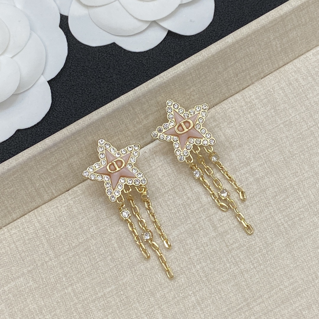 [TOP] Christian Dior Earrings - Gold
