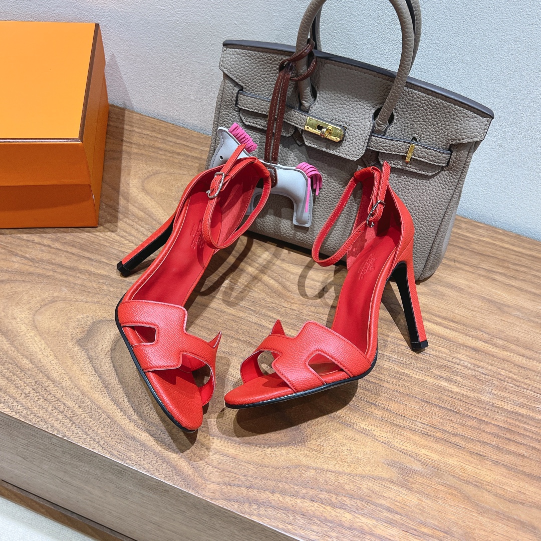 [TOP] HERMES High Heels Sandals - 6 Colors
