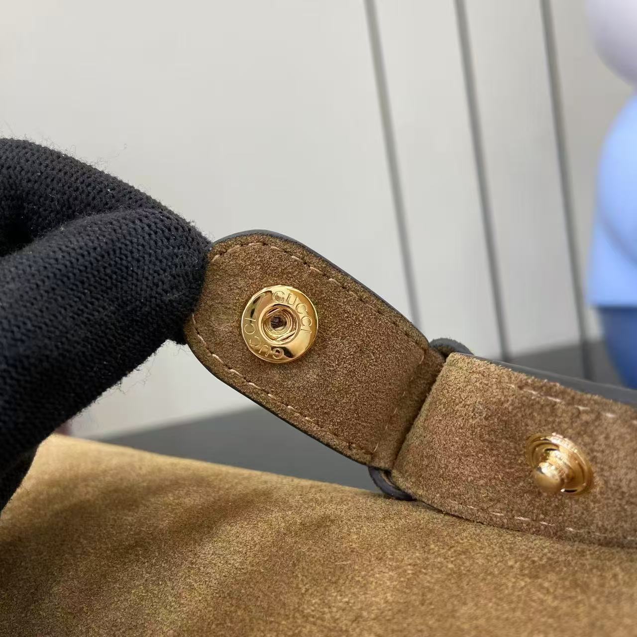 [TOP] GUCCI Gucci Horsebit 1955 Aura Small Shoulder Bag 26CM - Brown