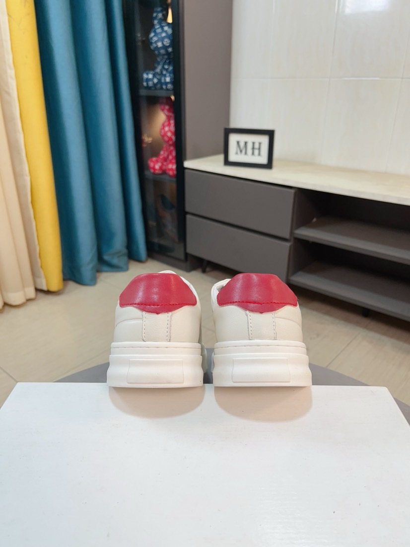 [TOP] BURBERRY Men's Cowhide Casual Shoes - 2 Cors