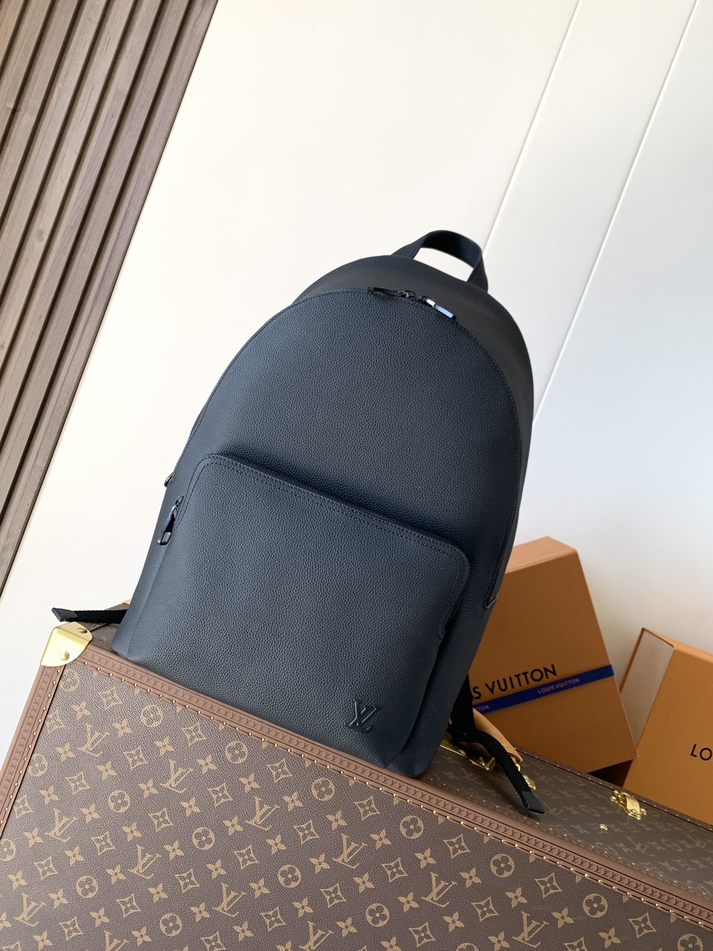 [TOP] Louis Vuitton LV Discovery Work Backpack 32x42x19cm - Black