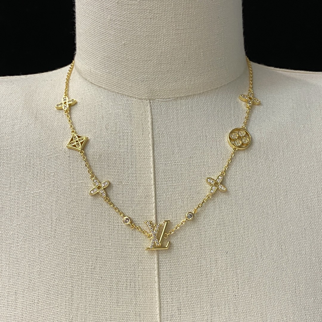 [TOP] Louis Vuitton LV Necklace - 2 Colors