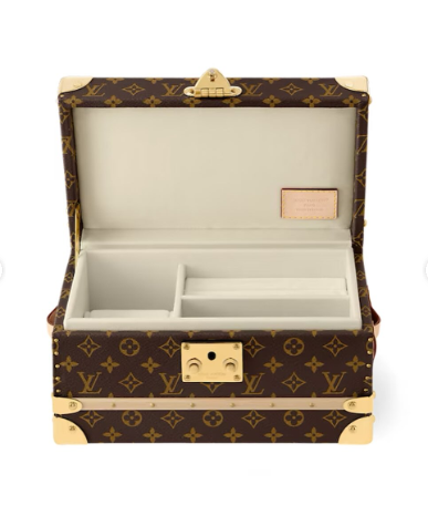 [TOP] Louis Vuitton LV Jewelry Box 21.5*11*14cm - Brown