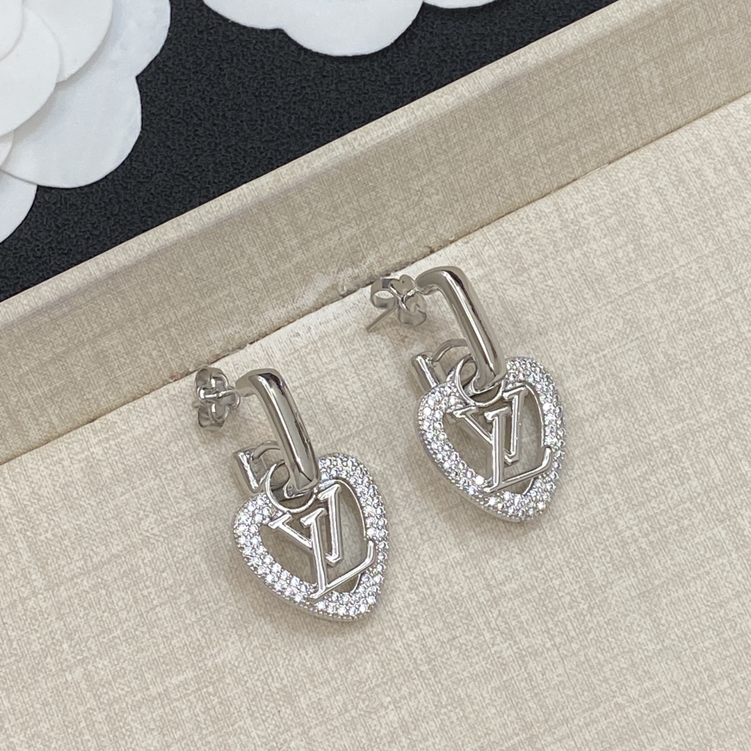 [TOP] Louis Vuitton LV Earrings - 2 Color