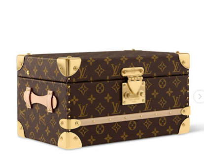[TOP] Louis Vuitton LV Jewelry Box 21.5*11*14cm - Brown