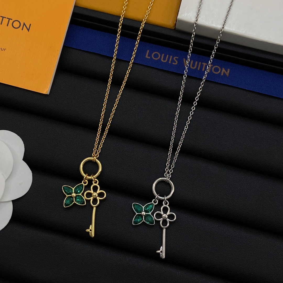 [TOP] Louis Vuitton LV Necklace - 2 Colors