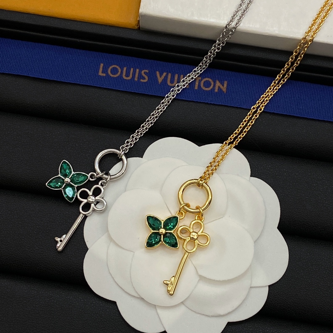 [TOP] Louis Vuitton LV Necklace - 2 Colors