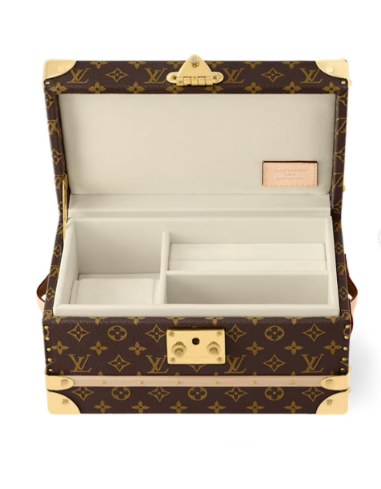 [TOP] Louis Vuitton LV Jewelry Box 21.5*11*14cm - Brown