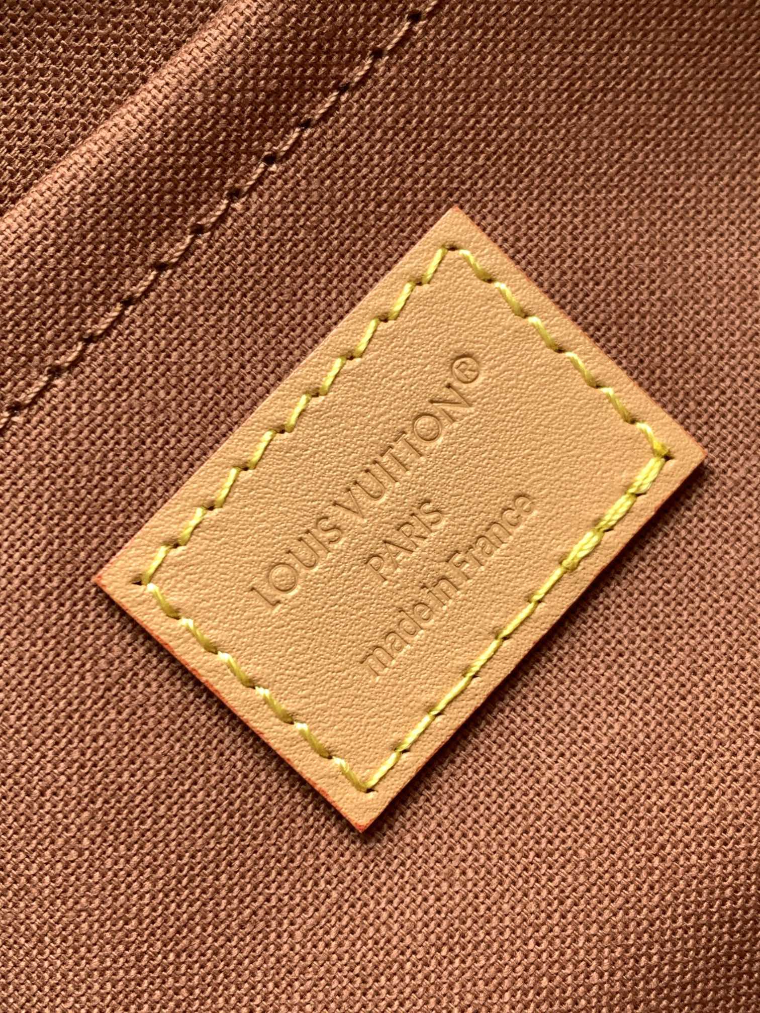 [TOP] Louis Vuitton LV  Monogram Landscape Nil Handbag 25x17.5x11cm - Brown