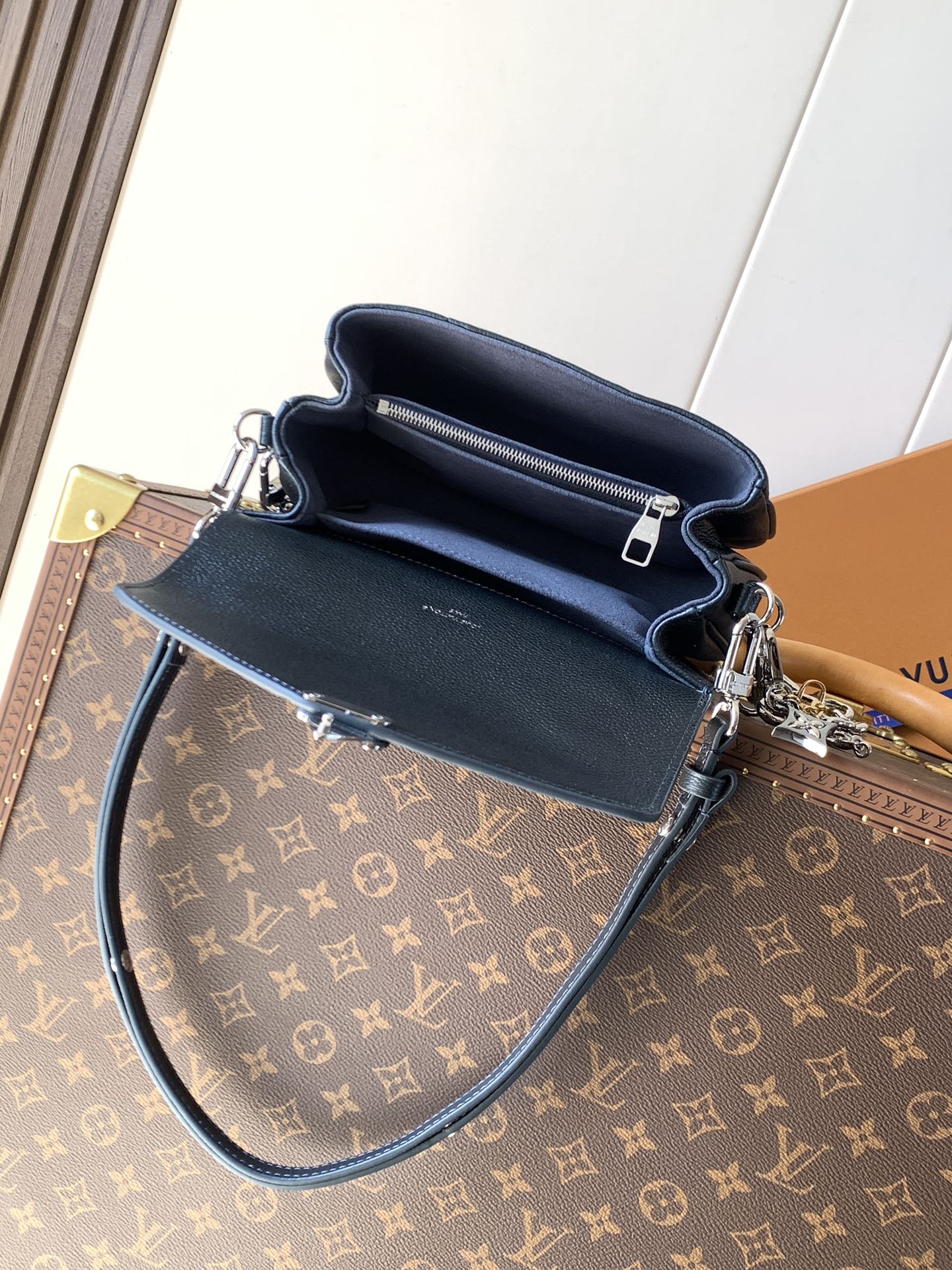 [TOP] Louis Vuitton LV Pochette Métis East West Handbags 21.5x13.5x6cm - Pearl Blue