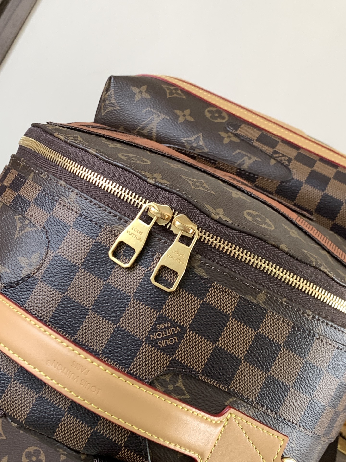 [TOP] Louis Vuitton LV Discovery Backpack Monogram Landscape 38x29x20cm - Brown