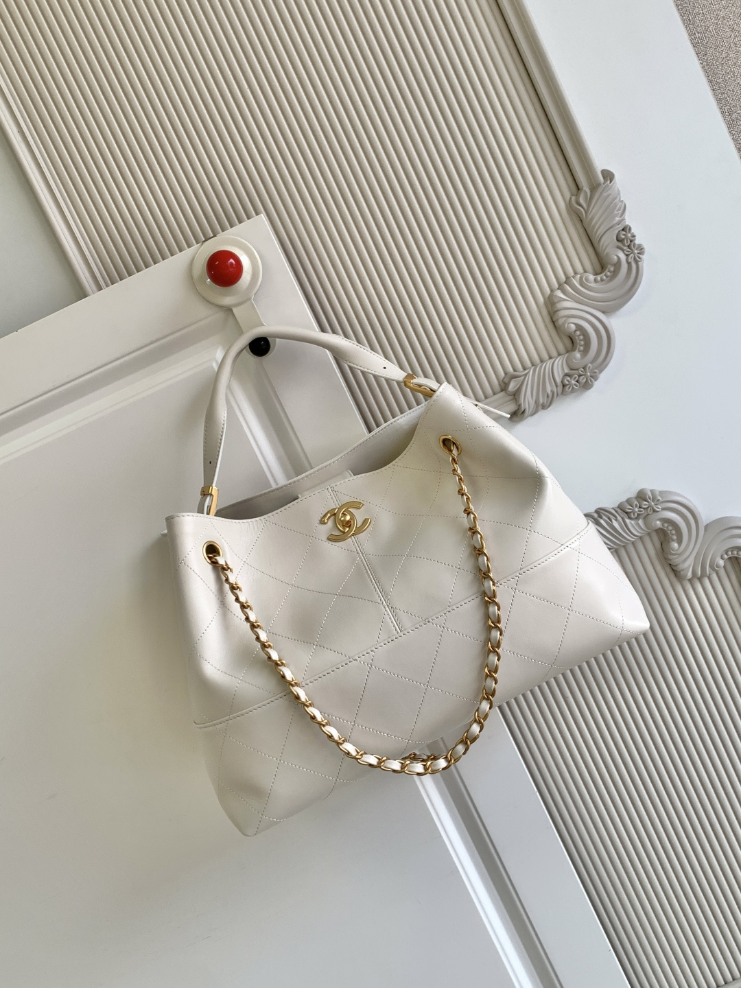 [TOP] CHANEL Hobo Bag 36x24x12cm - 3 Colors