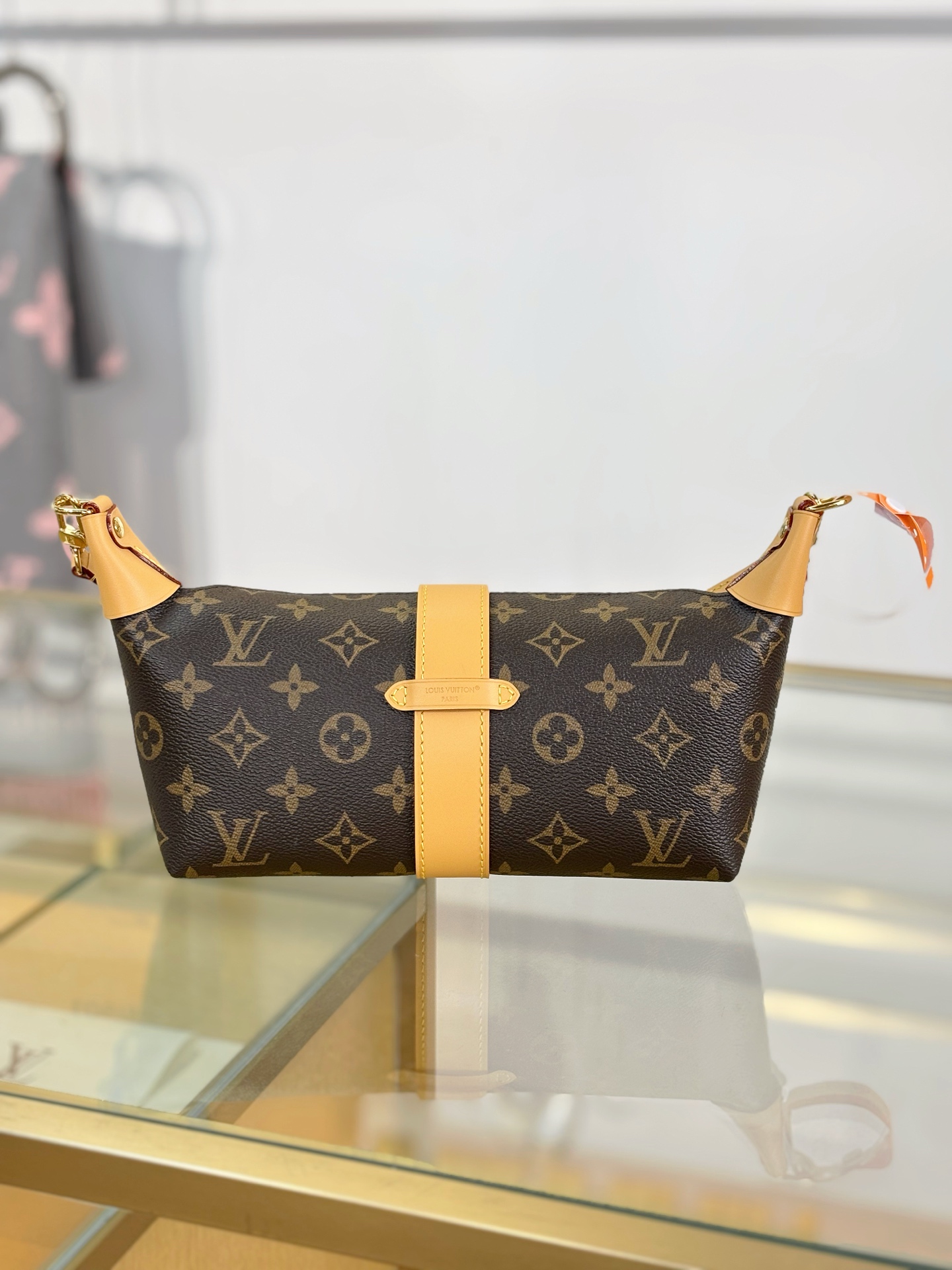 [TOP] Louis Vuitton LV Pochette Mia Bag 22x14.5x8cm - Monogram