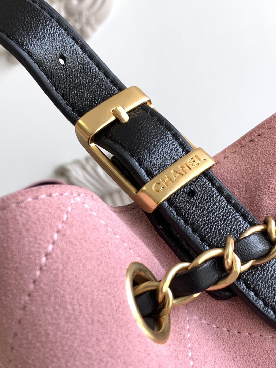 [TOP] CHANEL Hobo Bag 36x24x12cm - Pink