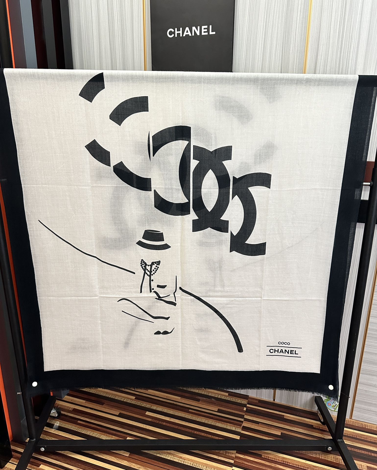 [TOP] CHANEL Cashmere Scarf 100x200 cm - 2 Colors