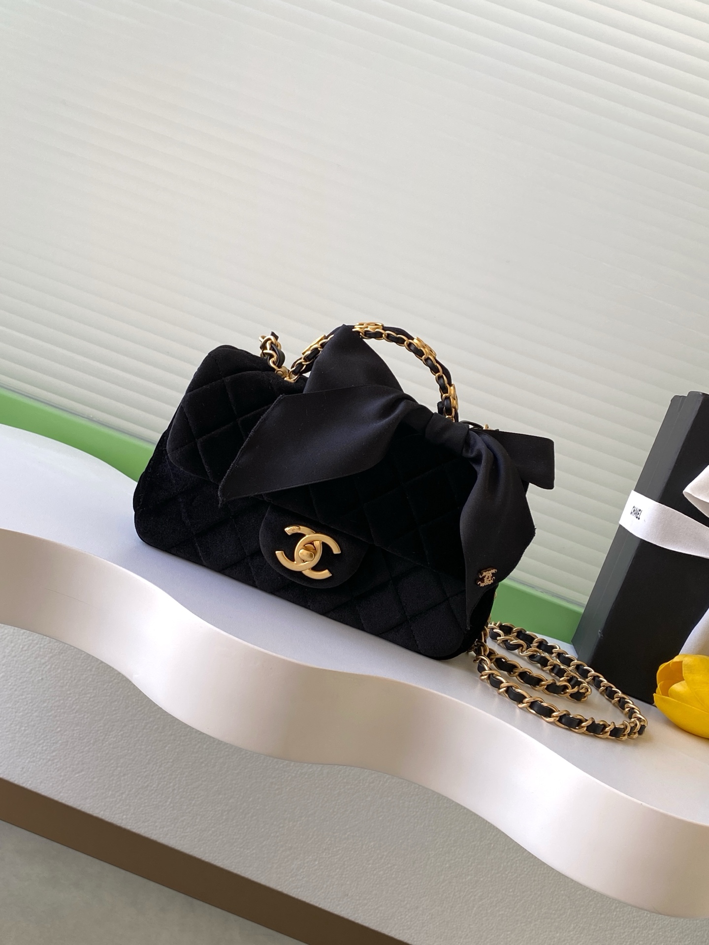 [TOP] CHANEL CF Handle Bag13-20-6cm - 2 Color