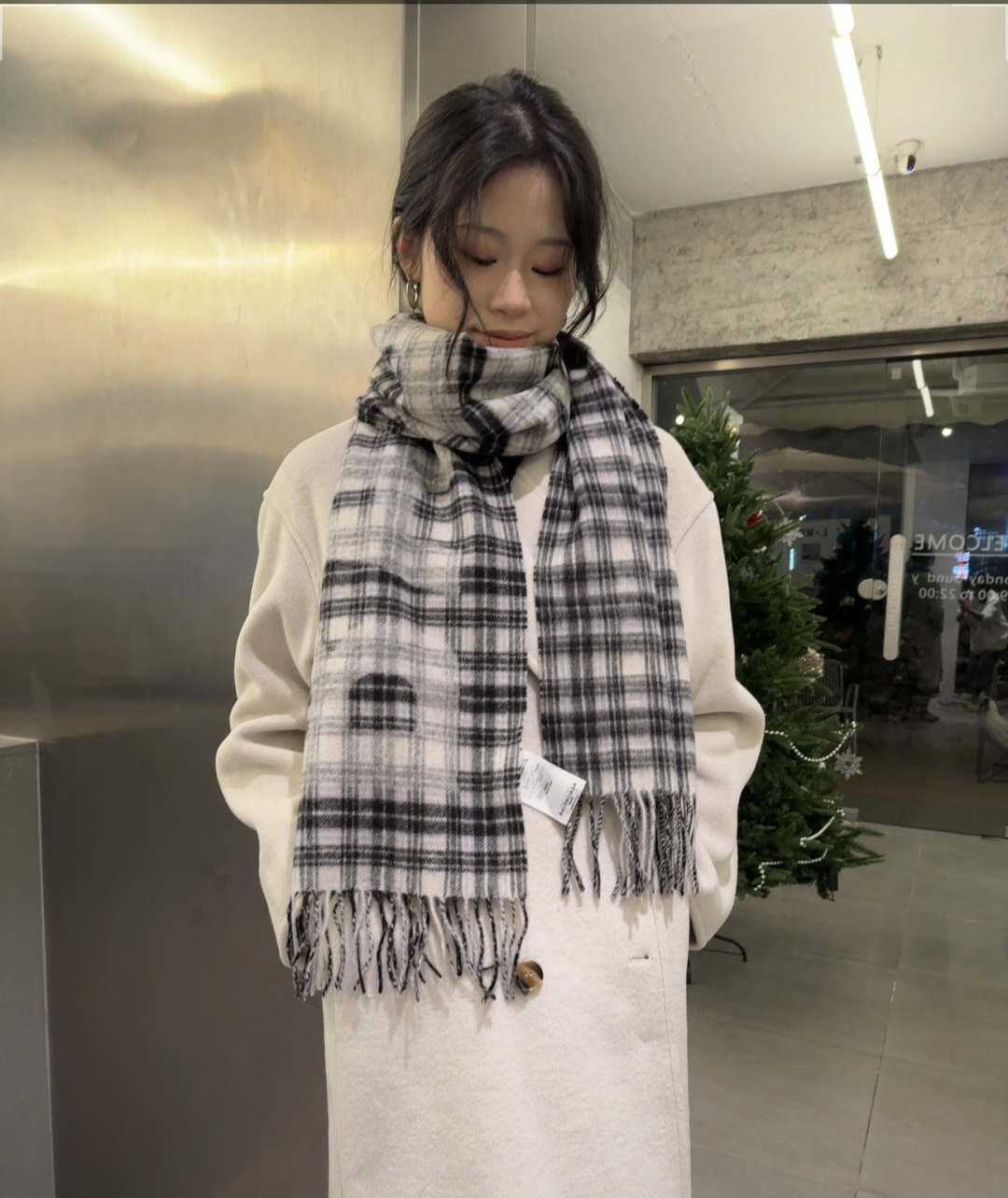 [TOP] BALENCIAGA Cashmere Scarf 30 x 180 cm - 5 Colors