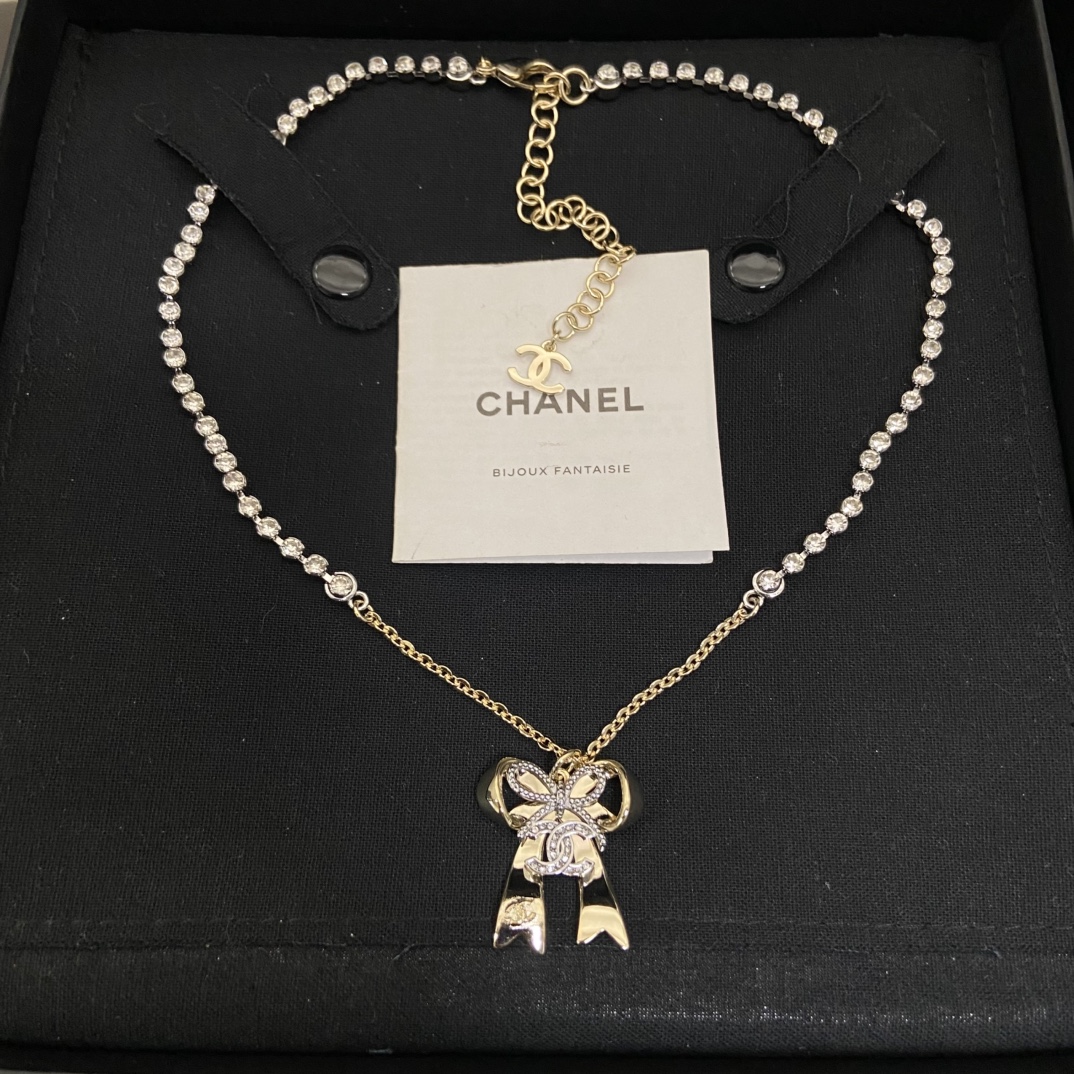 [TOP] CHANEL Necklace - Gold