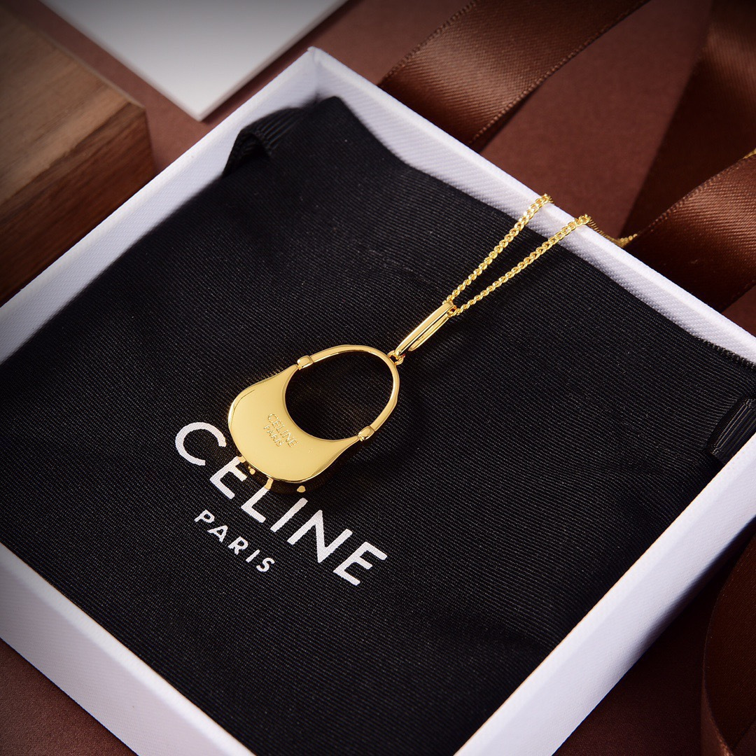 [TOP] CELINE Necklace - Gold