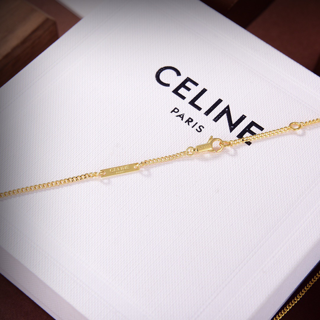 [TOP] CELINE Necklace - Gold