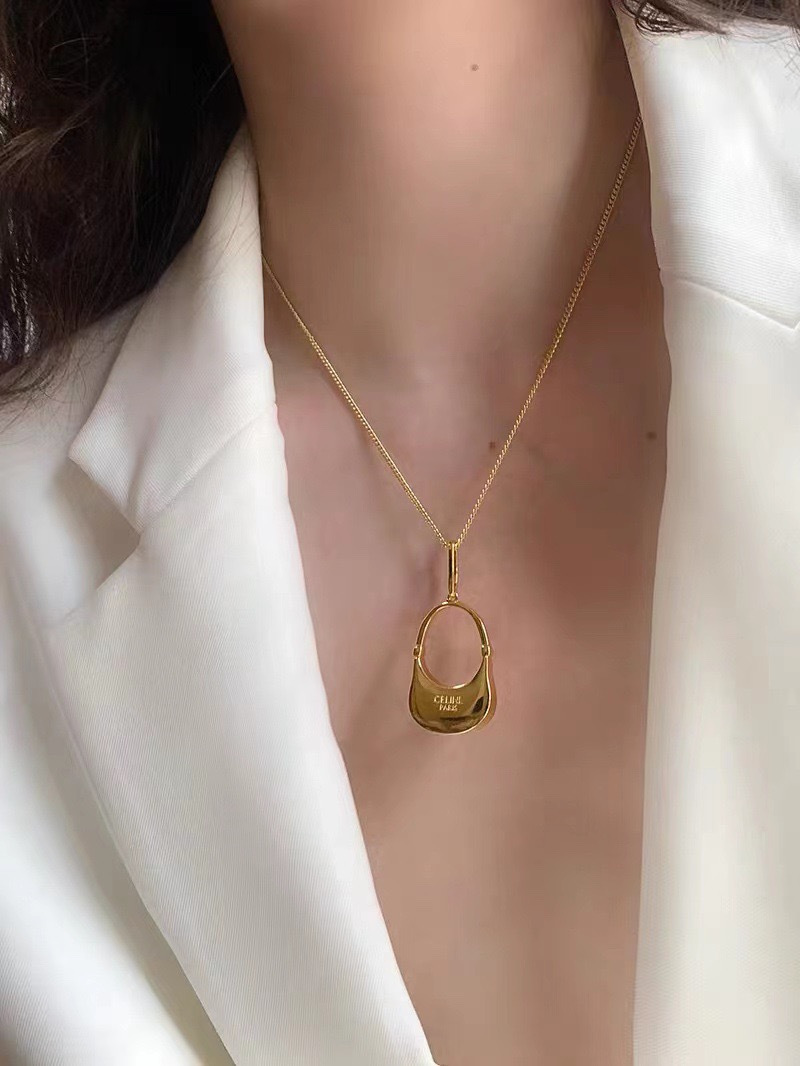 [TOP] CELINE Necklace - Gold