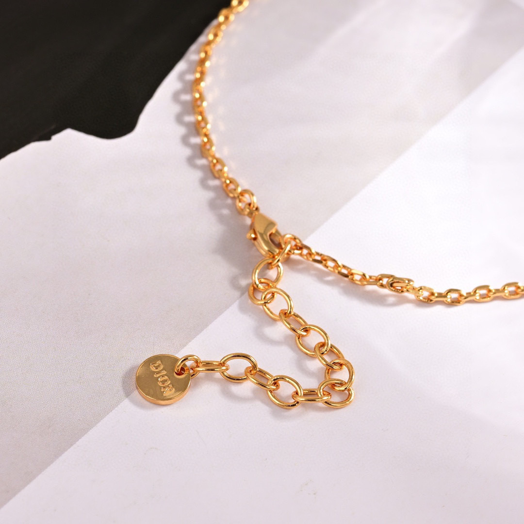 [TOP] Christian Dior Necklace - Gold