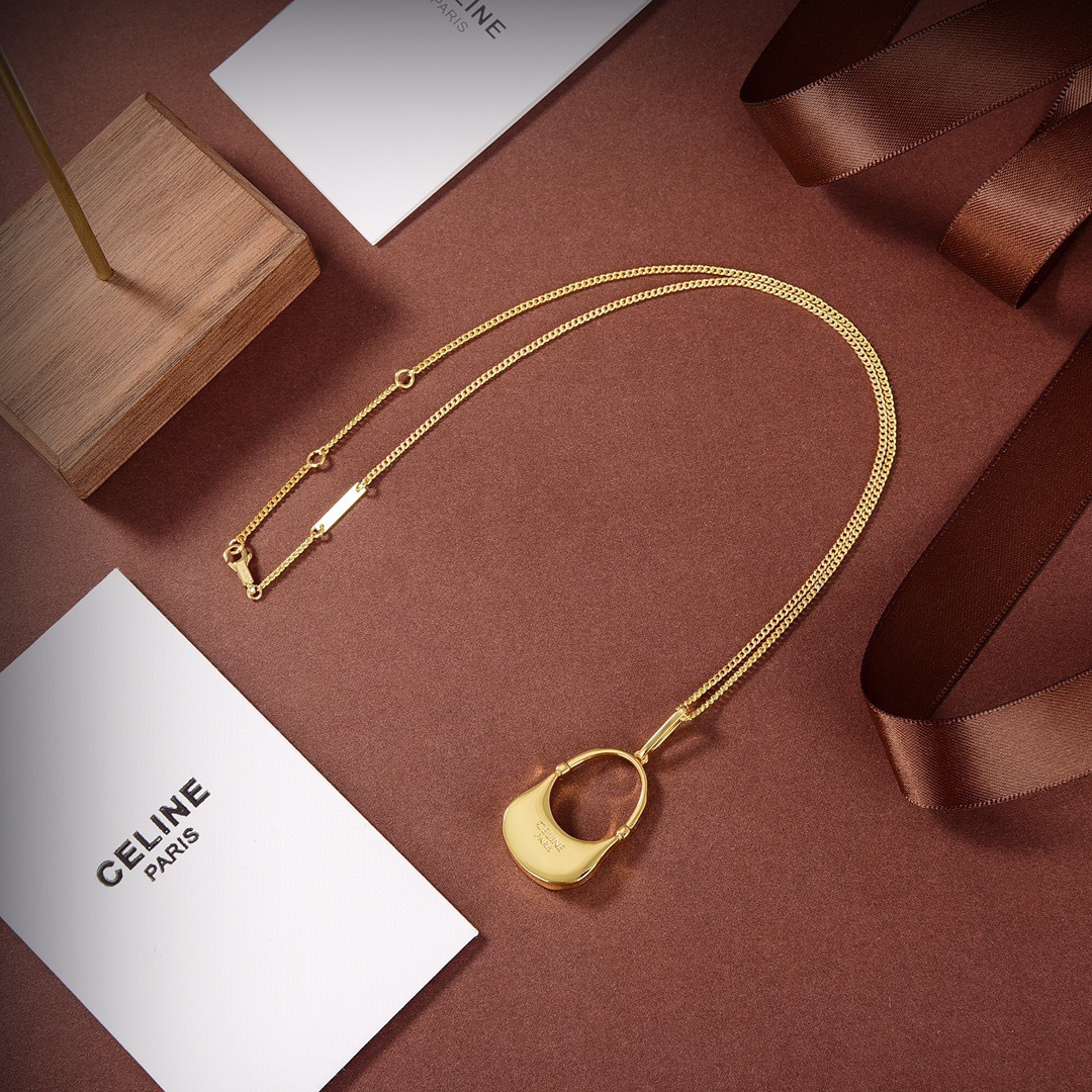[TOP] CELINE Necklace - Gold