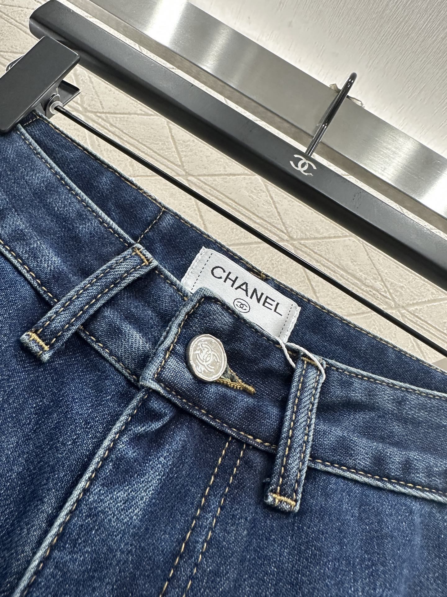 [TOP] CHANEL Pants -  Blue