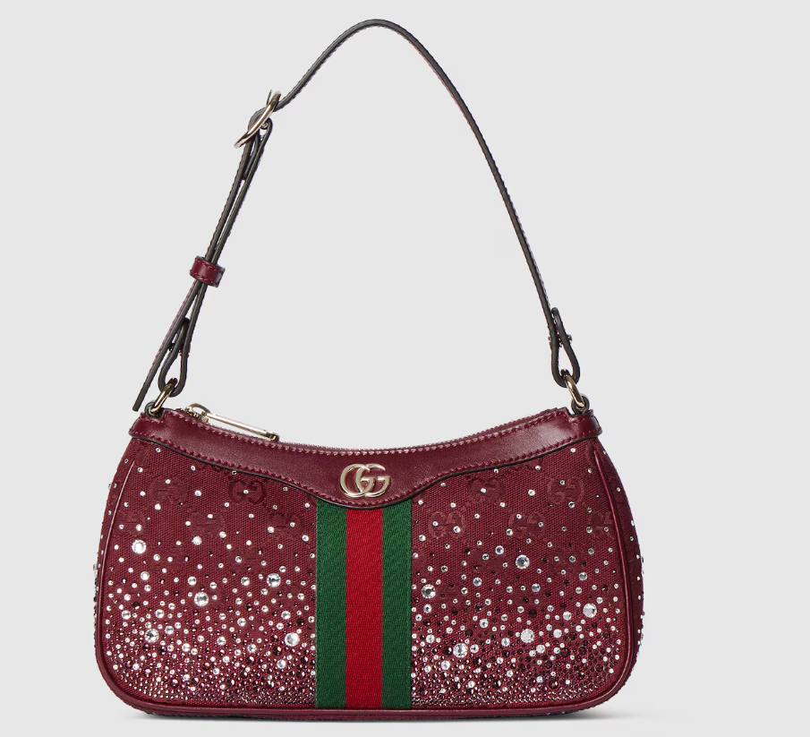 [TOP] GUCCI Ophidia Shoulder Bag 26 x 15 x 6.5 cm - Red