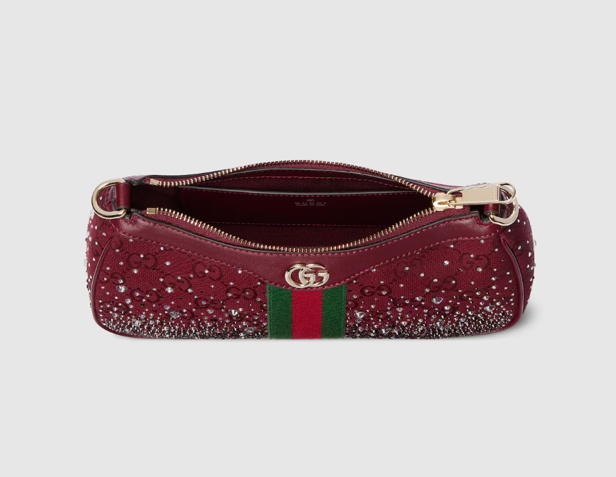 [TOP] GUCCI Ophidia Shoulder Bag 26 x 15 x 6.5 cm - Red