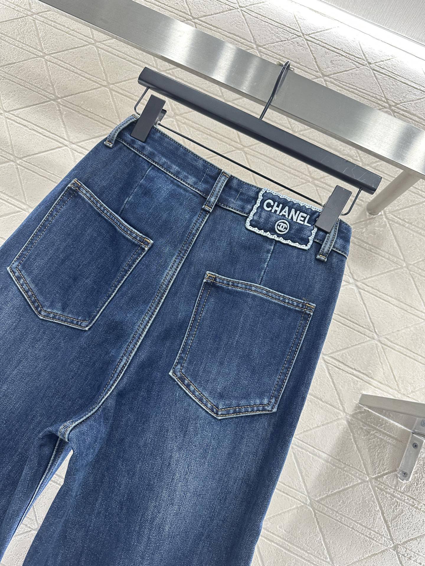 [TOP] CHANEL Pants -  Blue