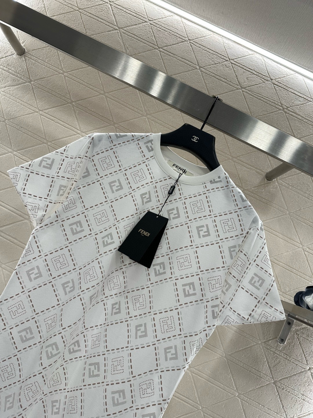 [TOP] FENDI  T-Shirt - White