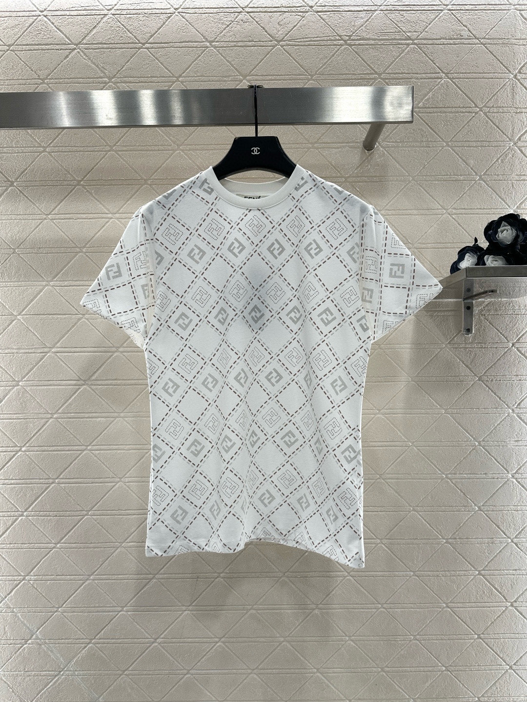 [TOP] FENDI  T-Shirt - White