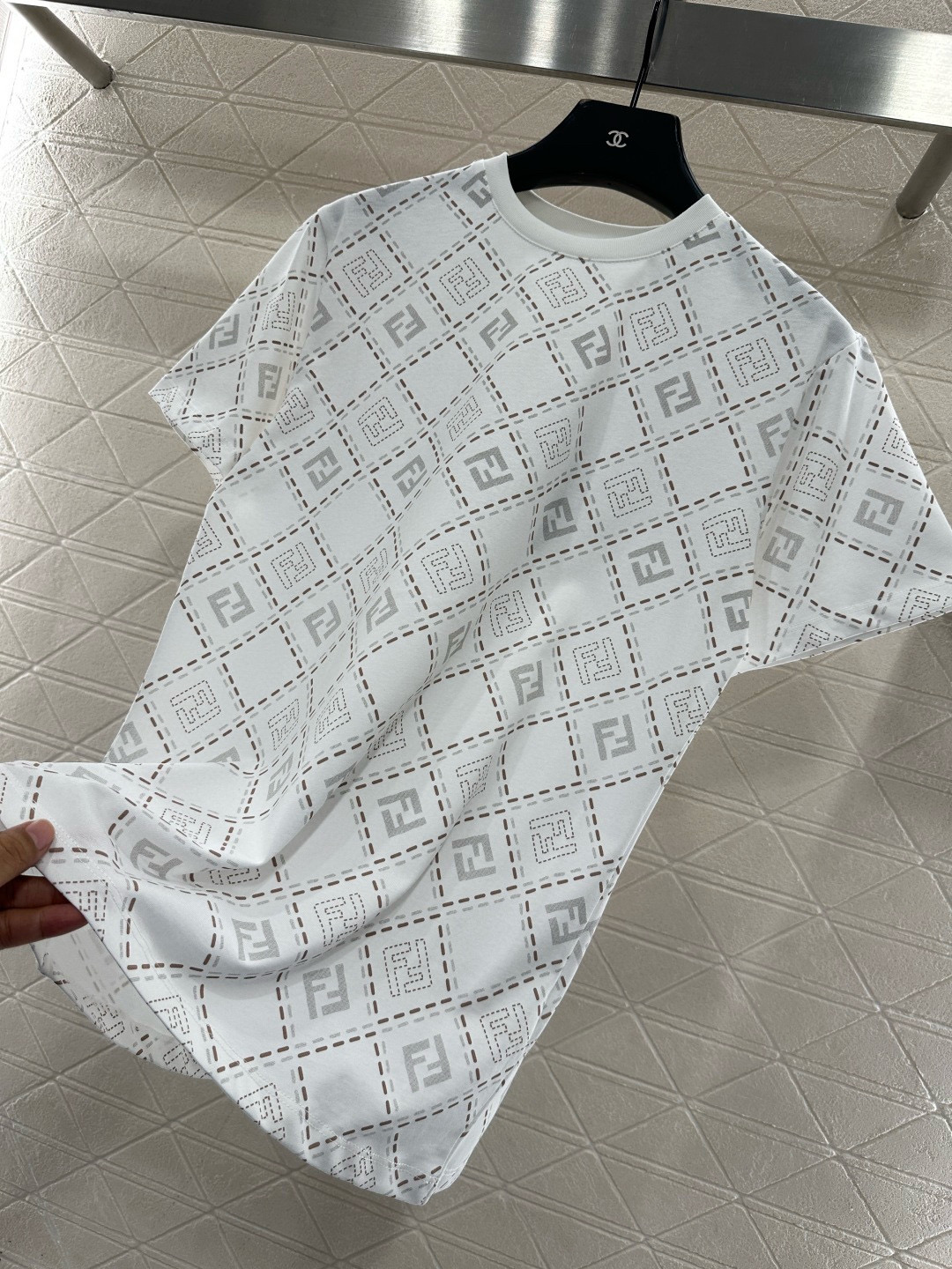 [TOP] FENDI  T-Shirt - White