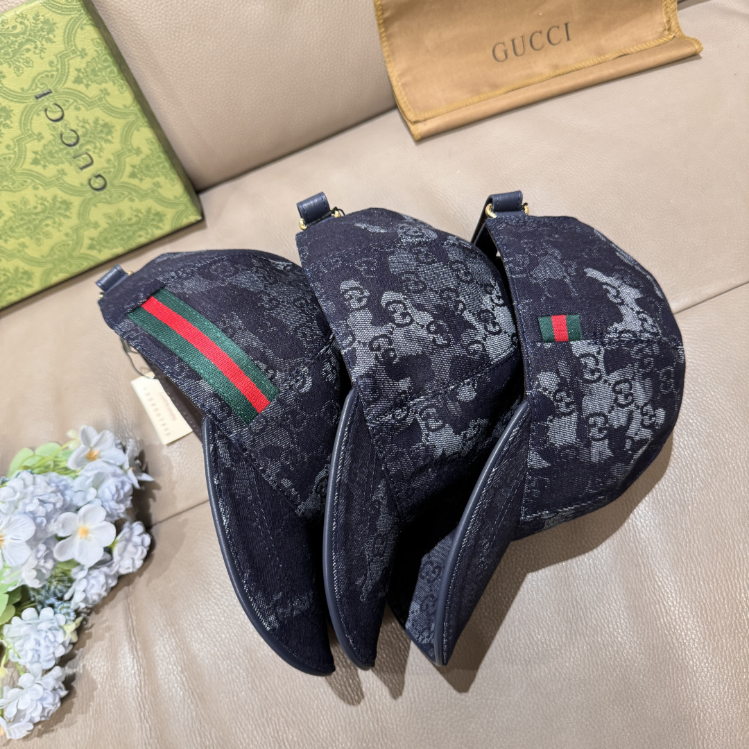 [TOP] GUCCI Baseball Cap - 3 Colors