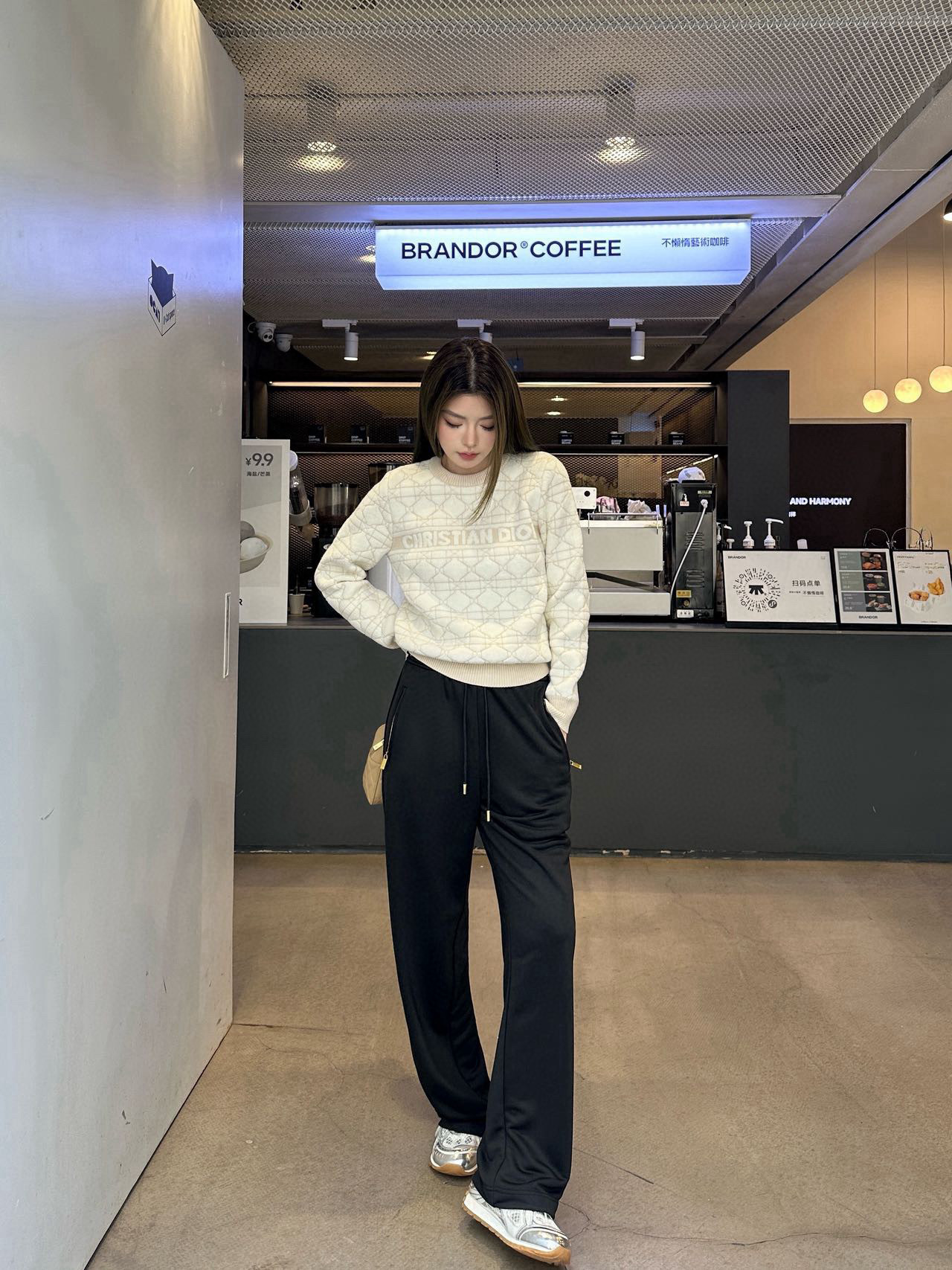 [TOP] Christian Dior Sweater  - Beige