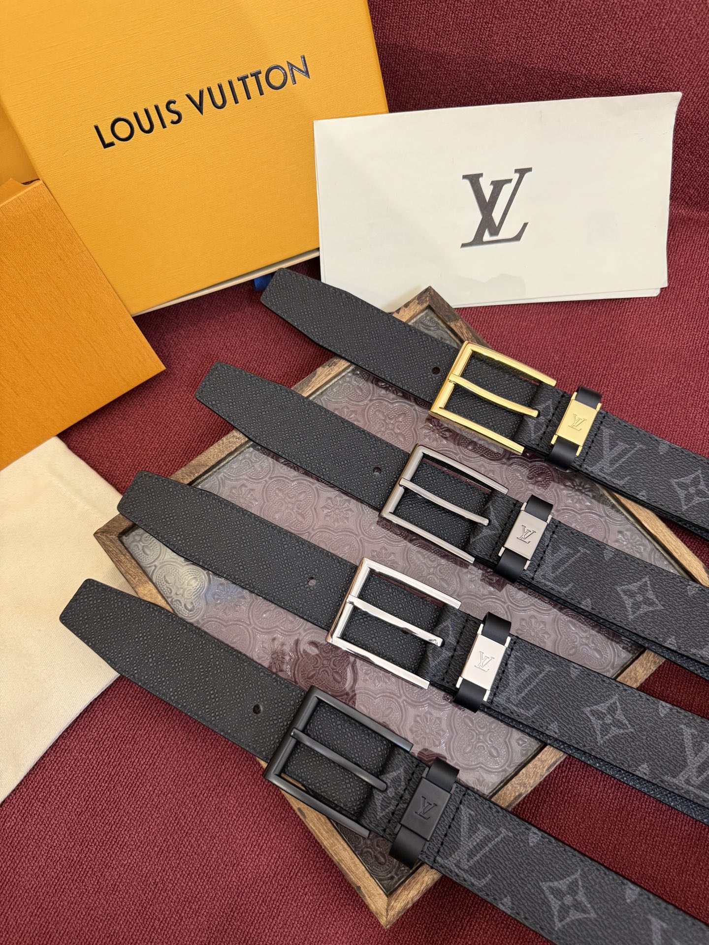 [TOP] Louis Vuitton LV Belt - 4 Colors