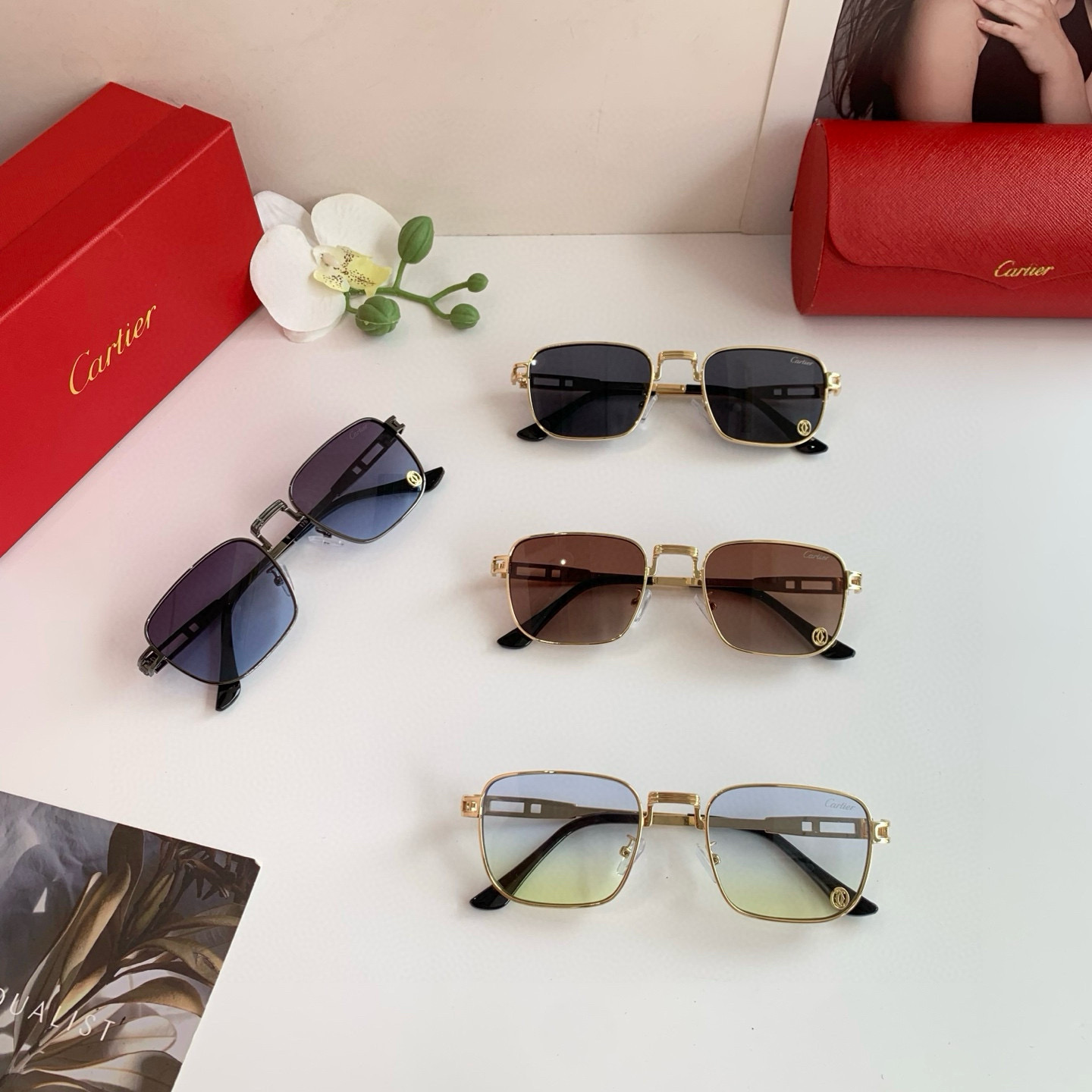 [TOP] CARTIER Sunglasses - 4 Colors