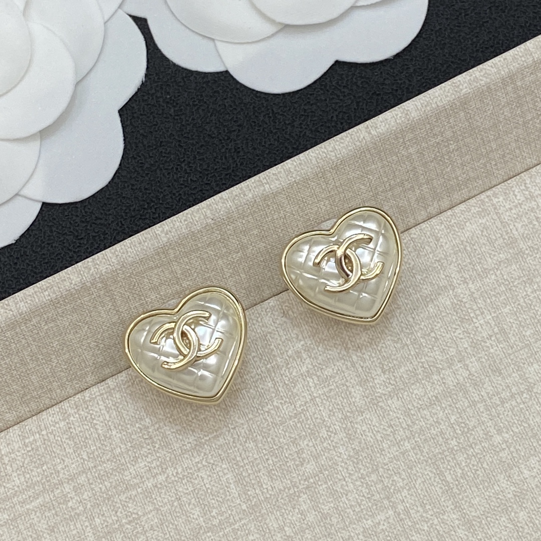 [TOP] CHANEL Earrings - 2 Color