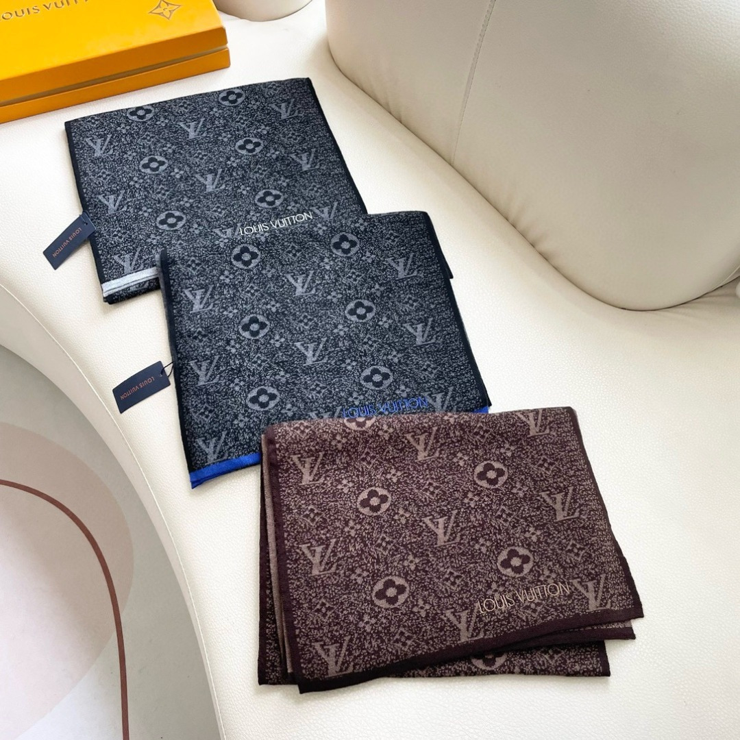 [TOP] Louis Vuitton LV Scarf 32x180cm - 3 Colors