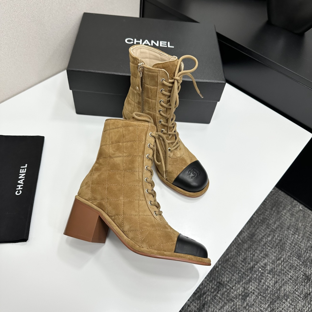 [TOP] CHANEL Short Boots - 3 Color