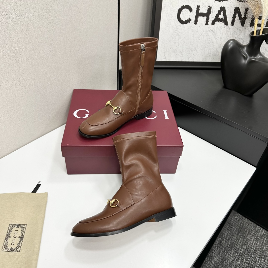 [TOP] GUCCI Jordaan Ankle Boots - 3 Colour