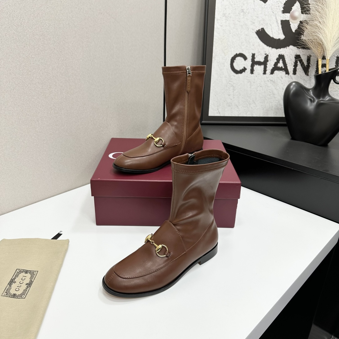 [TOP] GUCCI Jordaan Ankle Boots - 3 Colour