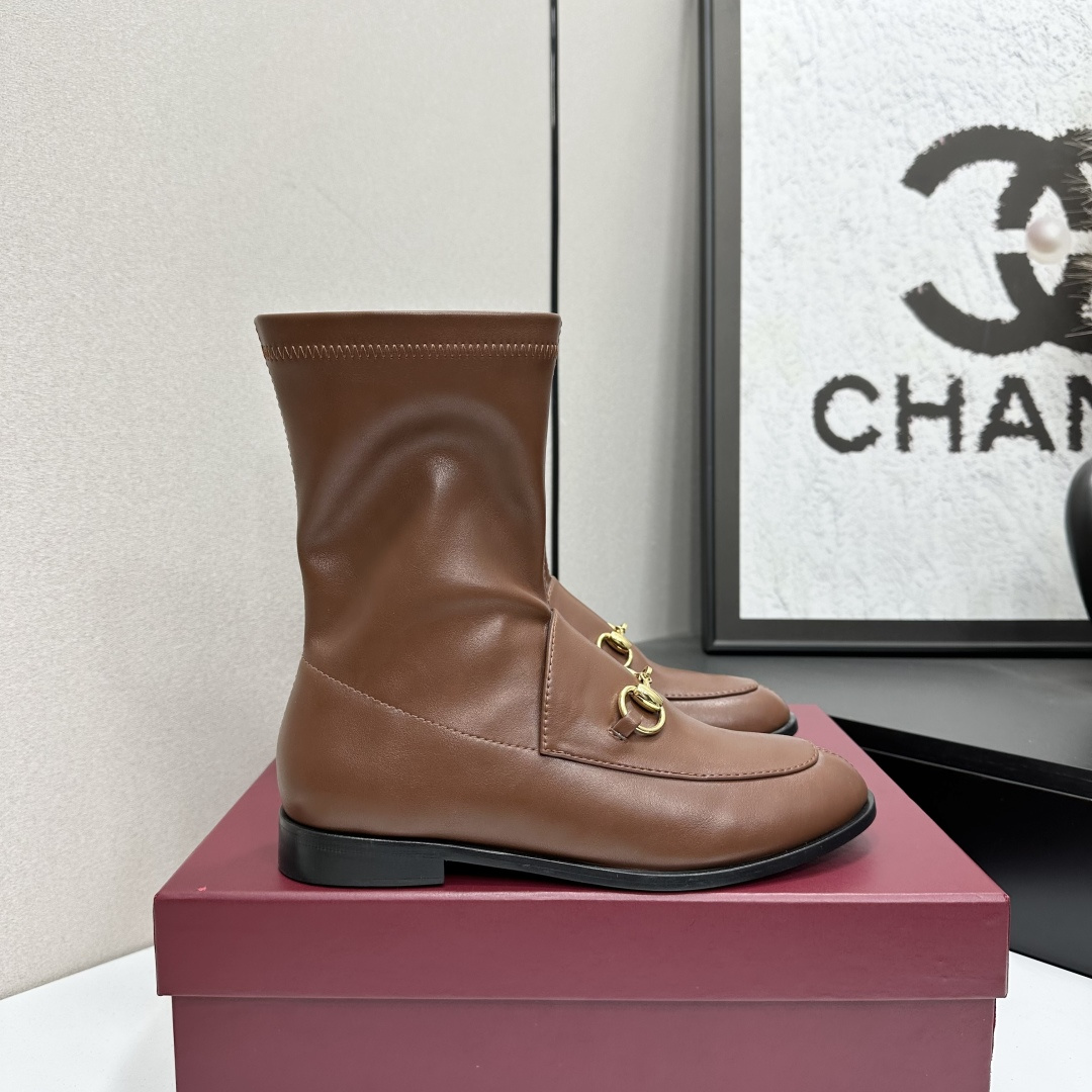 [TOP] GUCCI Jordaan Ankle Boots - 3 Colour